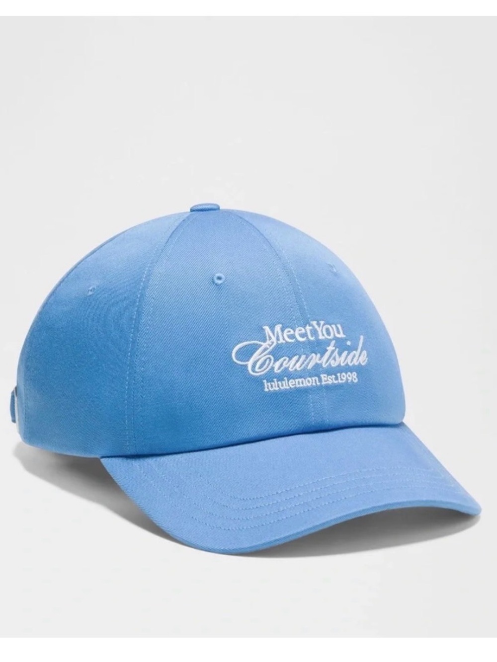 Lululemon "Meet You Courtside" Blue Baseball Cap